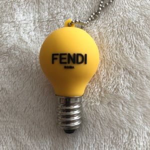 Fendi Lightbulb Charm USB on chain